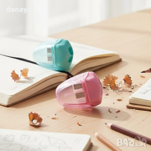 6560 Двойна острилка за моливи KEYROAD с контейнер, снимка 2 - Ученически пособия, канцеларски материали - 54177004