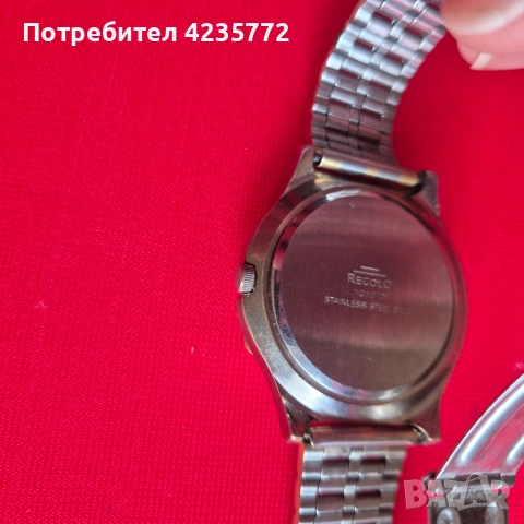 Италиански кварцов мъжки часовник , снимка 3 - Мъжки - 53147215