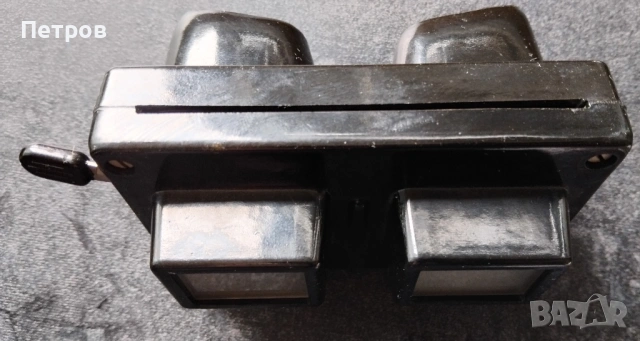 Старинен бакелитен стереоскоп 0т 60-те, снимка 2 - Антикварни и старинни предмети - 53563372