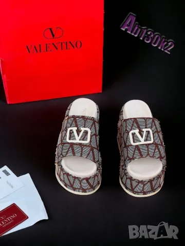 дамски чехли на платформа и чанта christian dior valentino , снимка 6 - Чанти - 46886127