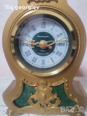 часовник янтар, снимка 1 - Антикварни и старинни предмети - 46410234