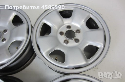 4бр.Оригинални джанти+КАПАЧКИ 15цола 5x100 за Subaru Forester,Impreza, снимка 4 - Гуми и джанти - 52015330