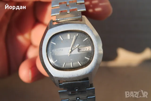 Японски мъжки часовник ''Seiko'' 17 камъка /автоматичен/, снимка 2 - Мъжки - 49304736