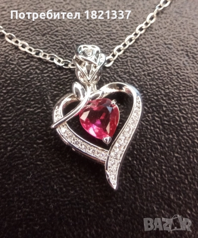 Колие с кристали 