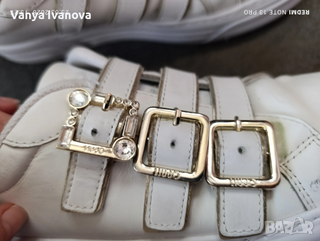 Liu Jo бели обувки естествена кожа 38 , снимка 6 - Дамски ежедневни обувки - 53973818