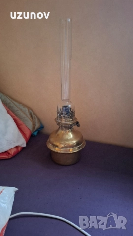 старина газена лампа