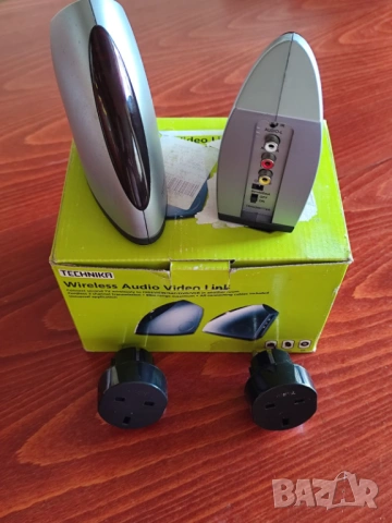 Wireless Audio Video Link - TV AV Transmiter Technika, снимка 7 - Приемници и антени - 53631915