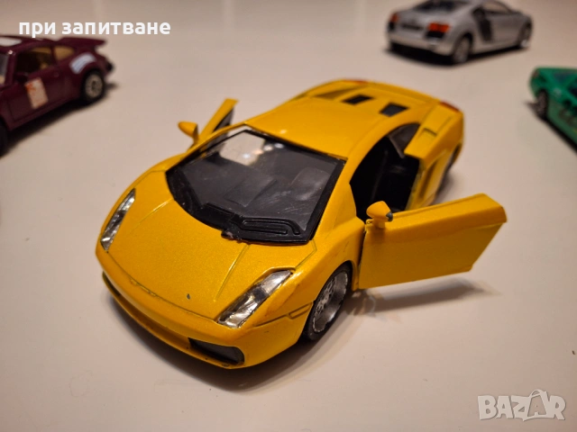 Колички Audi, Porsche 911, Lamborghini, Ferrari, Dodge Ram1/46 до 1/32, burrago Italy 1/43, снимка 9 - Колекции - 50531062