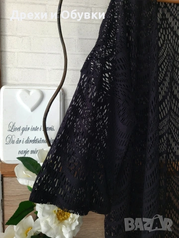 Черно парео за плаж VERO MODA , снимка 4 - Бански костюми - 51498423