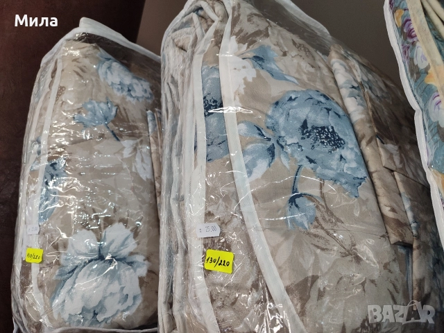 Комплект с олекотена завивка 130/220, снимка 2 - Спално бельо - 52857391