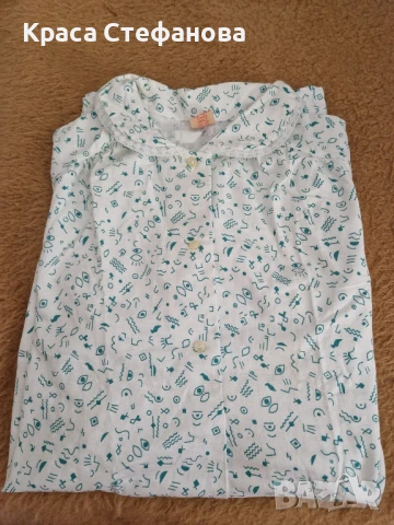 Дамска памучна нощница 