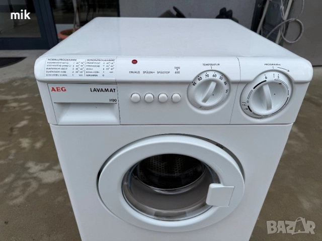 Малка пералня AEG  4 кг , снимка 3 - Перални - 52365625
