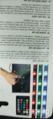 Лед лента с дистанционно програмни цветове , снимка 1 - Лед осветление - 45686484