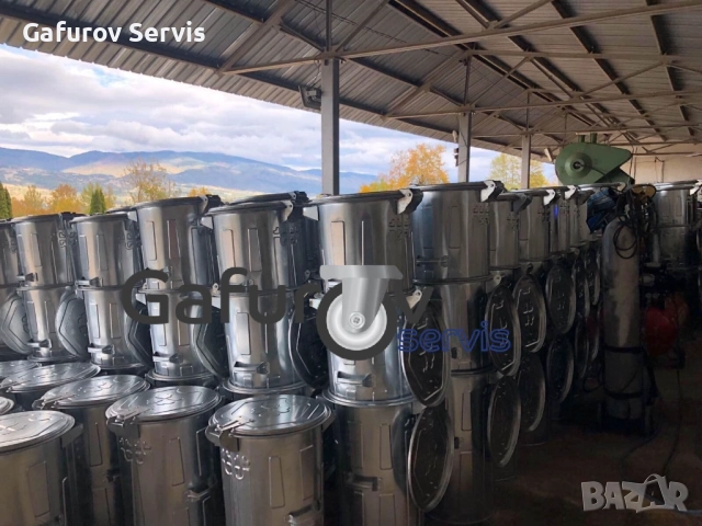 Метална кофа за смет тип ”Мева” - поцинкована, здрава и устойчива, снимка 4 - Друго - 52272963