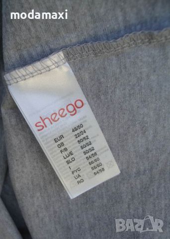 4XL Нова блуза(тениска) Sheego , снимка 7 - Тениски - 46479655