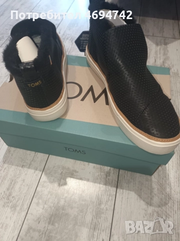  Дамски обувки TOMS Paxton черни 40 размер , снимка 2 - Ежедневни обувки - 52949964