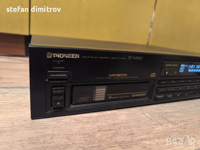 Pioneer PD-M550, снимка 3 - Ресийвъри, усилватели, смесителни пултове - 47046243