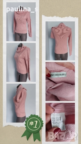 Четири различни броя / Дамски марков пуловер , снимка 7 - Блузи с дълъг ръкав и пуловери - 51614093