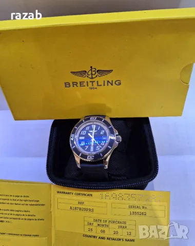 Breitling Superocean 42mm. A17364, снимка 2 - Мъжки - 49522477