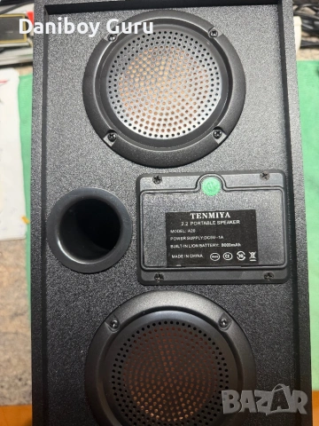 Bluetooth тонколона, преносими безжични високоговорители с микрофон, 60W пикова мощност, снимка 10 - Bluetooth тонколони - 54019983