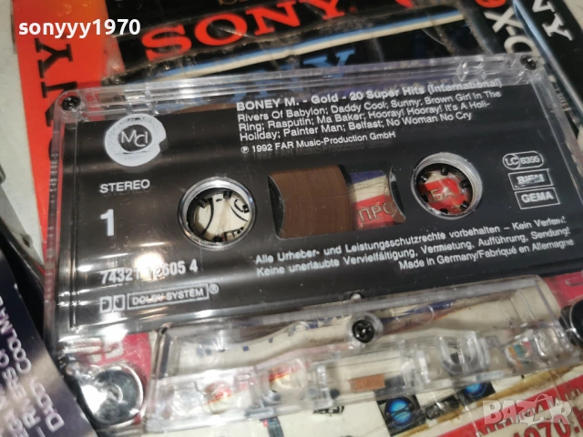BONEY M. ORIGINAL TAPE 1002261742, снимка 10 - Аудио касети - 53431501