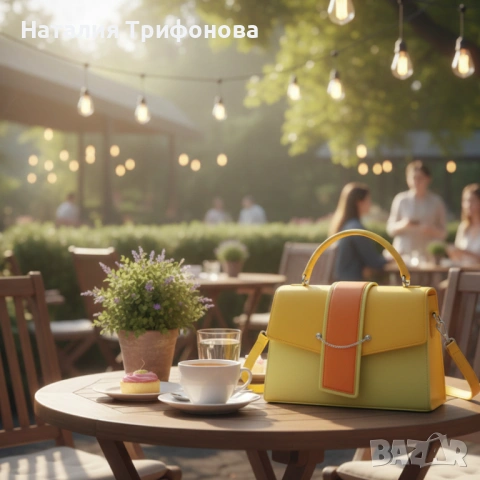 Елегантна дамска чанта в 7 цвята - компактна и стилна за всеки повод, снимка 6 - Чанти - 53406302