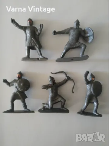 Комплект войници "Русская дружина". Завод Прогресс, СССР.