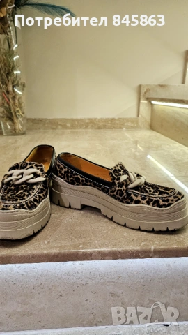 Лоуфъри с косъм от пони, снимка 2 - Дамски ежедневни обувки - 53219829