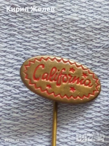 Пет значки стари редки от соца CALIFORNIA,DE VALK за КОЛЕКЦИЯ ДЕКОРАЦИЯ 26431, снимка 2 - Колекции - 50851538