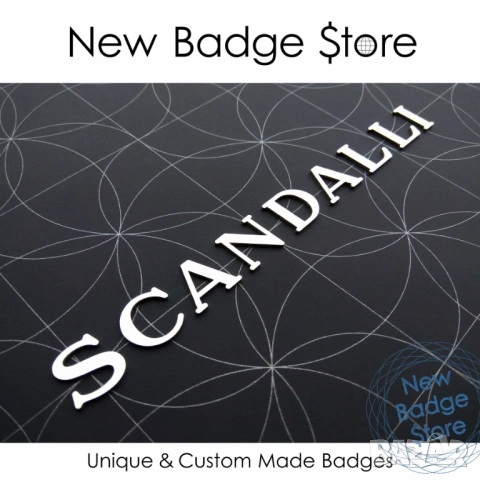 SCANDALLI Скандали к-т букви за акордеон