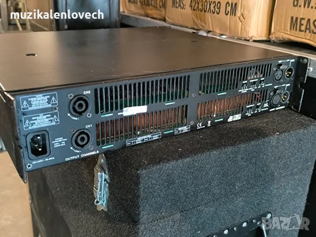 dB Technologies HPA 1400
Amplifier 2x740 Watt RMS професионален усилвател крайно стъпало, снимка 3 - Ресийвъри, усилватели, смесителни пултове - 47142743