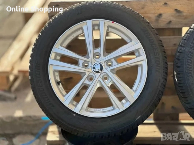 5х112 16 Цола Джанти Skoda Octavia SuperB 5x112, снимка 4 - Гуми и джанти - 53073936