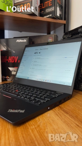 Лаптоп Lenovo Thinkpad L13 Gen2, i5-11Gen, 8GB RAM, 256GB SSD, снимка 3 - Лаптопи за работа - 53005634