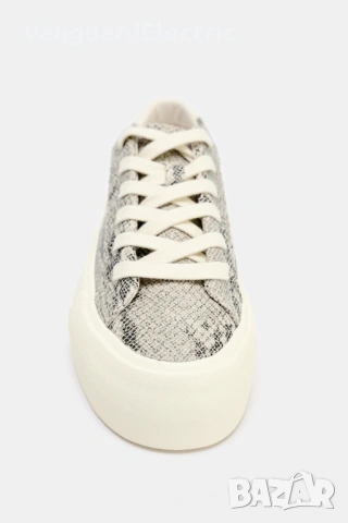 Дамски Кецове ZARA Animal Print (НОВИ) 38 номер, снимка 2 - Маратонки - 53221294