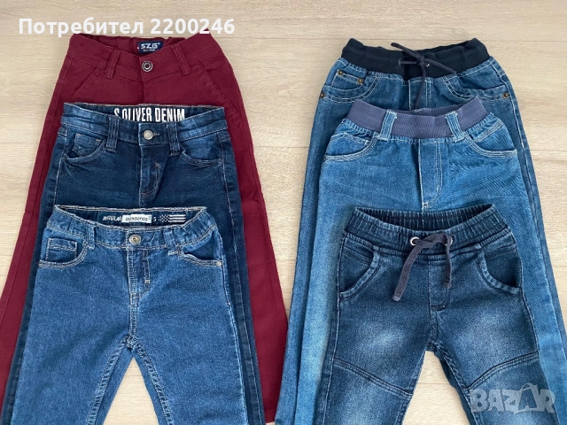 Детски дънки, панталони по 5 лв. и 7 лв., снимка 4 - Детски панталони и дънки - 49969243