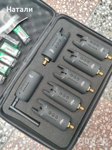 Нов Комплект Сигнализатори със Станция FL 6+1, снимка 5 - Такъми - 53802259