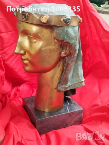 Бронзова пластика -фигура, снимка 7 - Антикварни и старинни предмети - 51462628