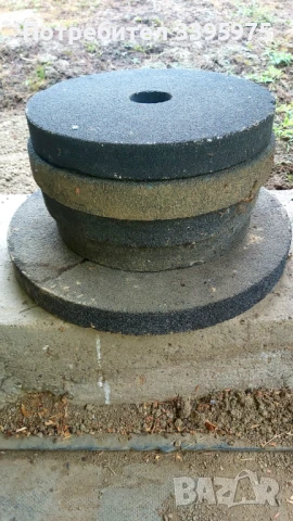 Заточващи кръгъл камъни 5 бр