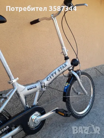 сгъваемо алуминиево колело 20 цола, снимка 10 - Велосипеди - 50314396