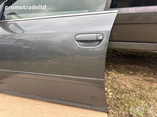 Предна лява врата Ауди А6 С5 4Б Audi A6 C5 4B оборудвана огледало, снимка 3 - Части - 53914590
