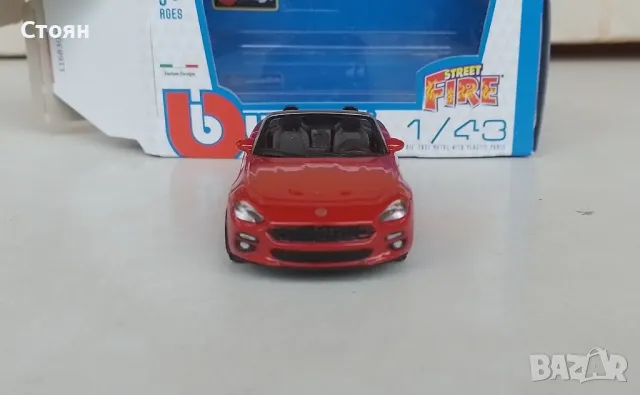 Продавам Fiat 124 Spider, мащаб 1/43, снимка 2 - Колекции - 48459721