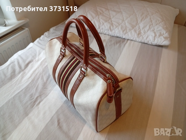 Оригинална дамска чанта Гучи Gucci , снимка 6 - Чанти - 54118030