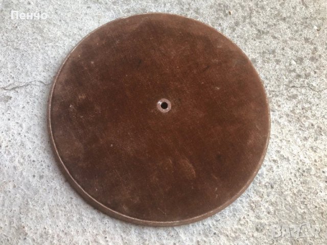 диск /основа/ за плоча за старинен грамофон, снимка 1