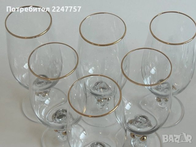 Луксозни кристални чаши , снимка 8 - Антикварни и старинни предмети - 54109771