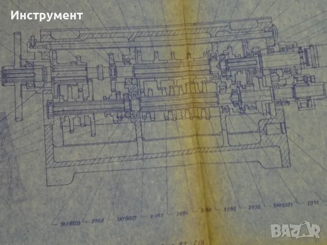 Техническа документация за български струг С13МВ, снимка 7 - Други машини и части - 47190466