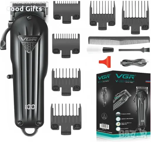 Професионална машинка за подстригване VGR V-282 – Прецизност и стил в едно