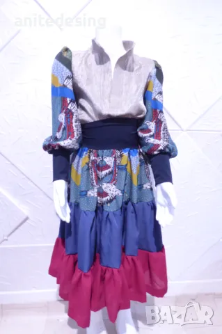 Детски костюм за ромски танци, снимка 10 - Детски рокли и поли - 49060826