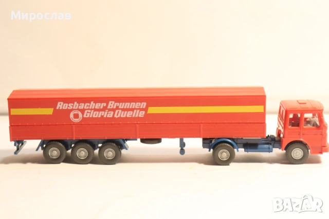 WIKING H0 1/87 MAN KАМИОН РЕТРО МОДЕЛ TIR, снимка 4 - Колекции - 53732628