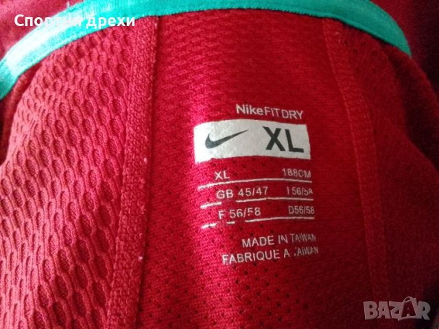 Оригинална тенискa с копчета Nike FITDRY като нова (XL), снимка 6 - Спортни дрехи, екипи - 45809797