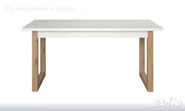Разтегателна трапезна маса Dakota внос от Германия, снимка 4 - Маси - 50282408